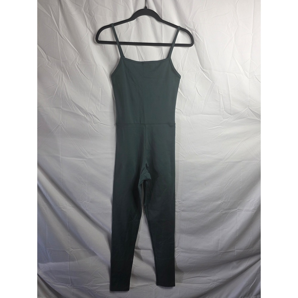 Girlfriend Collective Forest Green Compression Unitard Jumpsuit Women Medium